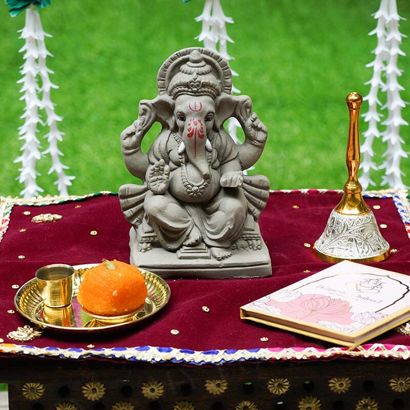 6INCH Shriniketh Eco-Friendly Ganpati | Plant-A-Ganesha