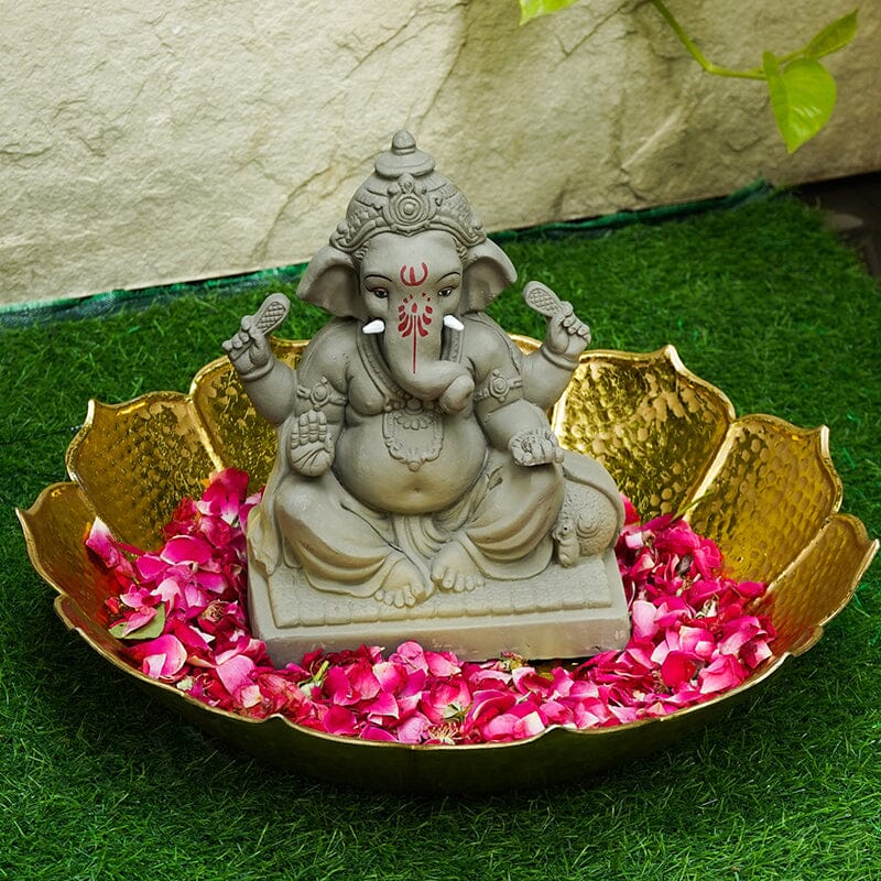 10INCH Mantreshaya Eco-Friendly Ganpati | Plant-A-Ganesha