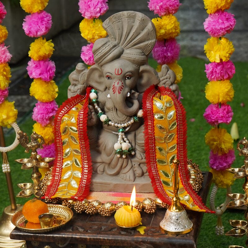 1FEET Devadeva Eco-Friendly Ganpati | Plant-A-Ganesha