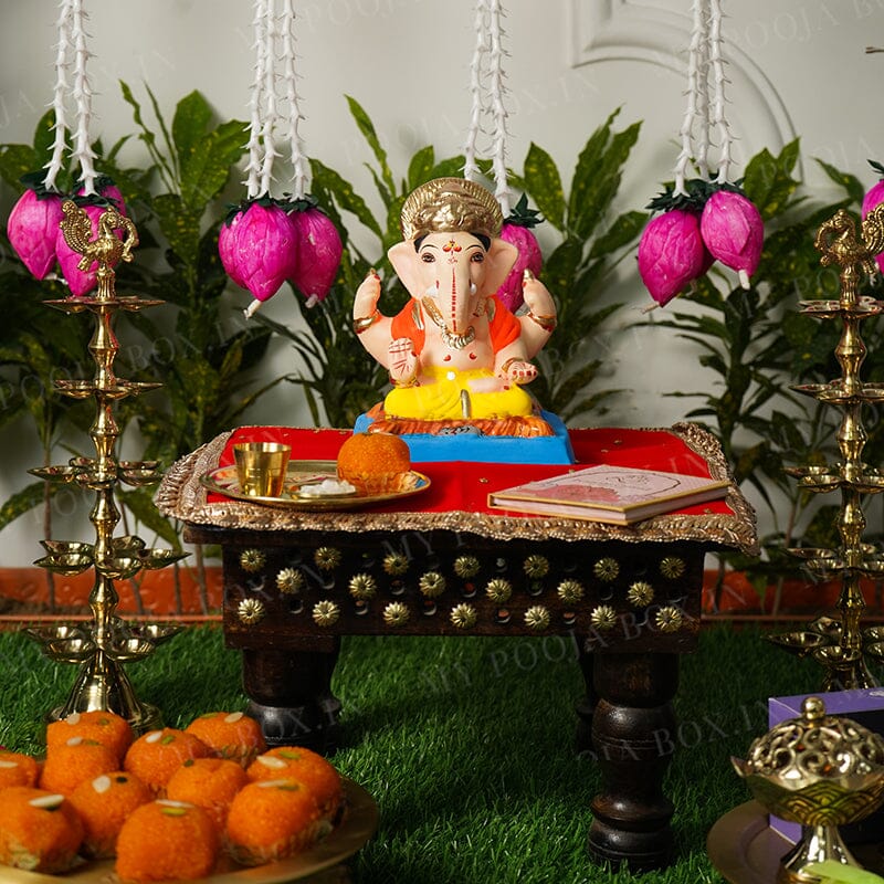 7INCH Eco-Friendly Vighnaraja Ganesh | Plant-A-Ganesha