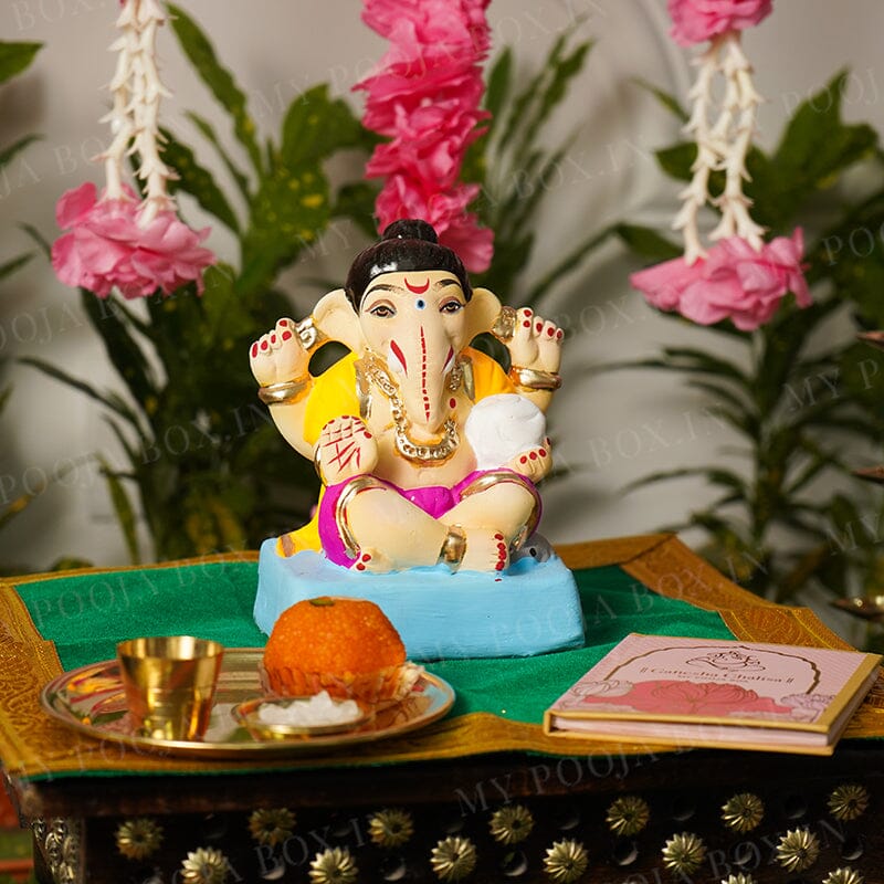 6INCH Eco-Friendly Devavrata Ganesh | Plant-A-Ganesha