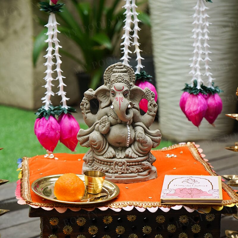 8INCH Pramoda Eco-Friendly Ganpati | Plant-A-Ganesha