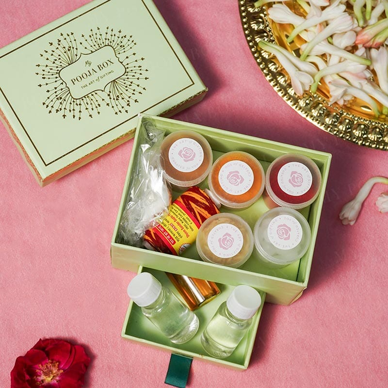 Essentials for Puja Samagri Box