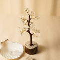 Clear Quartz Cleansing Crystal Stone Tree 100 Beads
