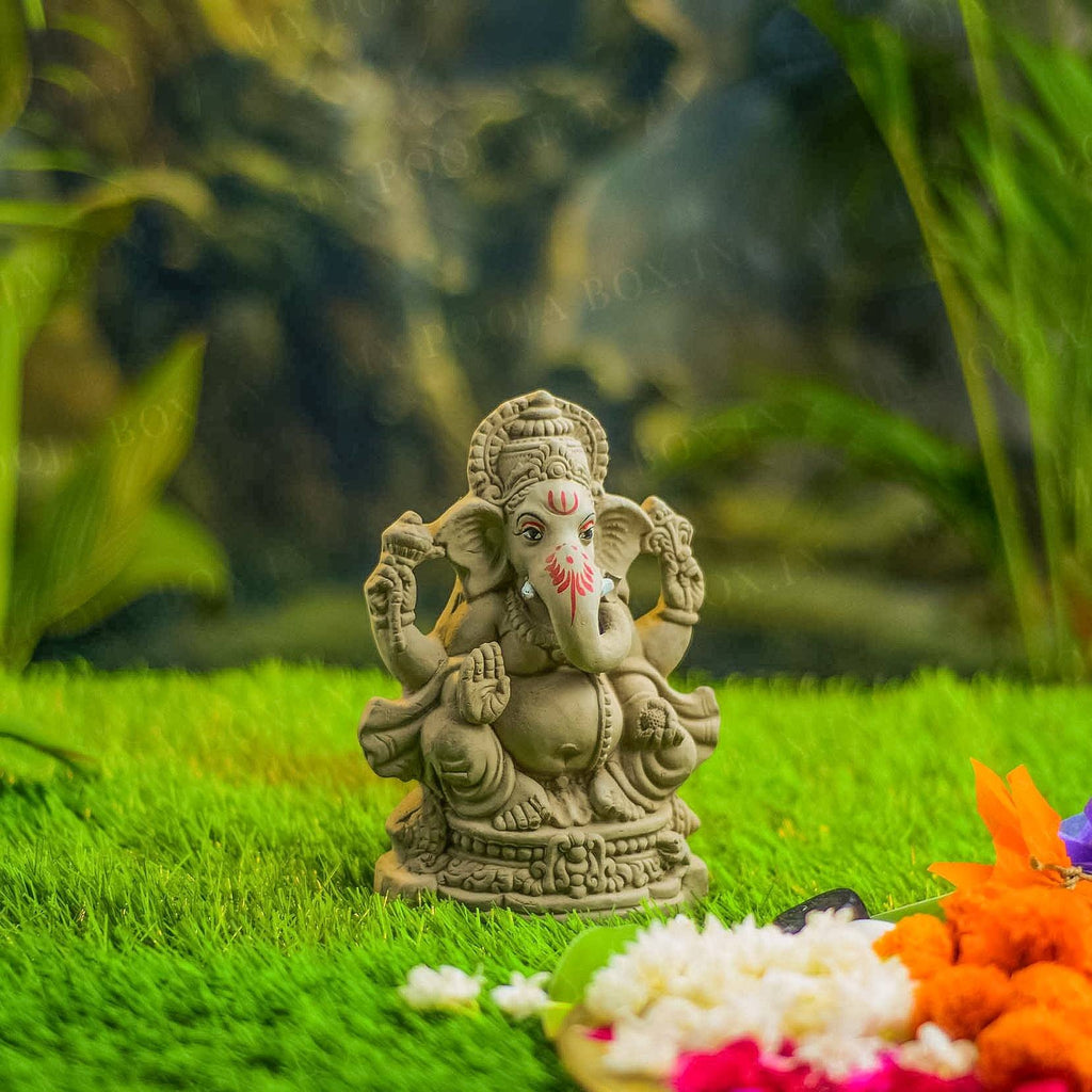 8INCH Pramoda Eco-Friendly Ganpati | Plant-A-Ganesha