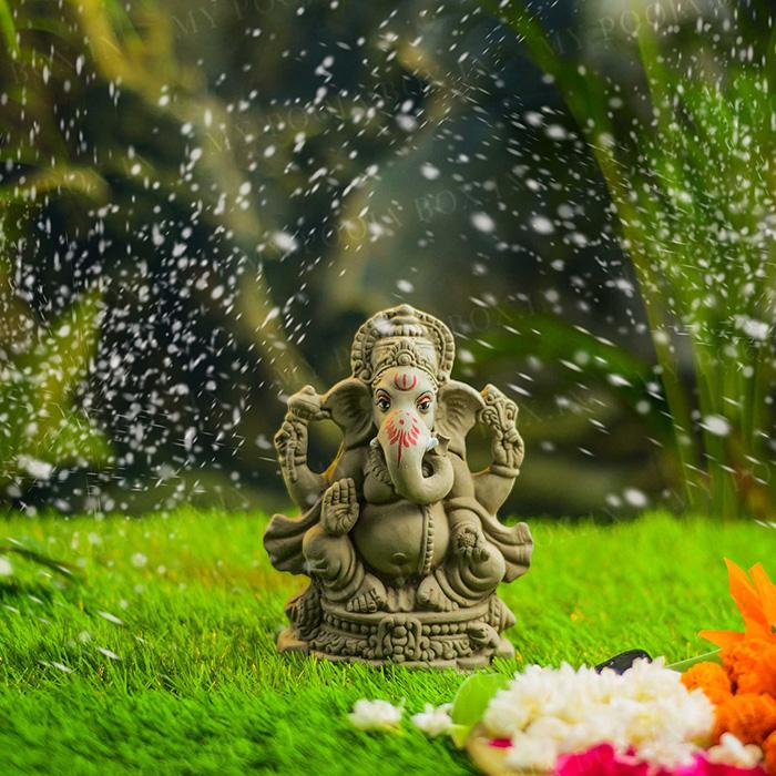 8INCH Pramoda Eco-Friendly Ganpati | Plant-A-Ganesha