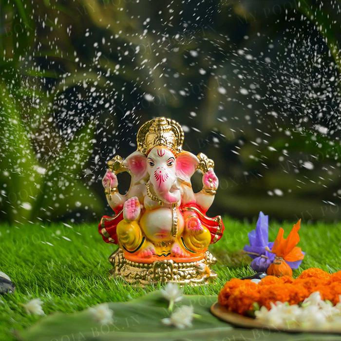 8INCH Pramoda Eco-Friendly Ganpati | Plant-A-Ganesha