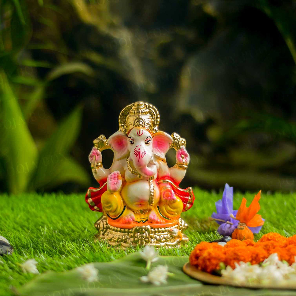8INCH Pramoda Eco-Friendly Ganpati | Plant-A-Ganesha
