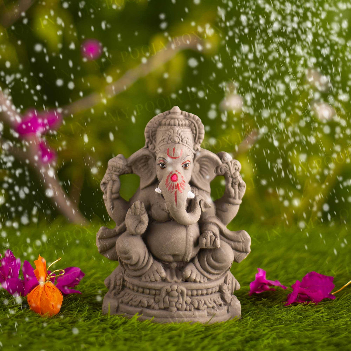 8INCH Pramoda Eco-Friendly Ganpati | Plant-A-Ganesha