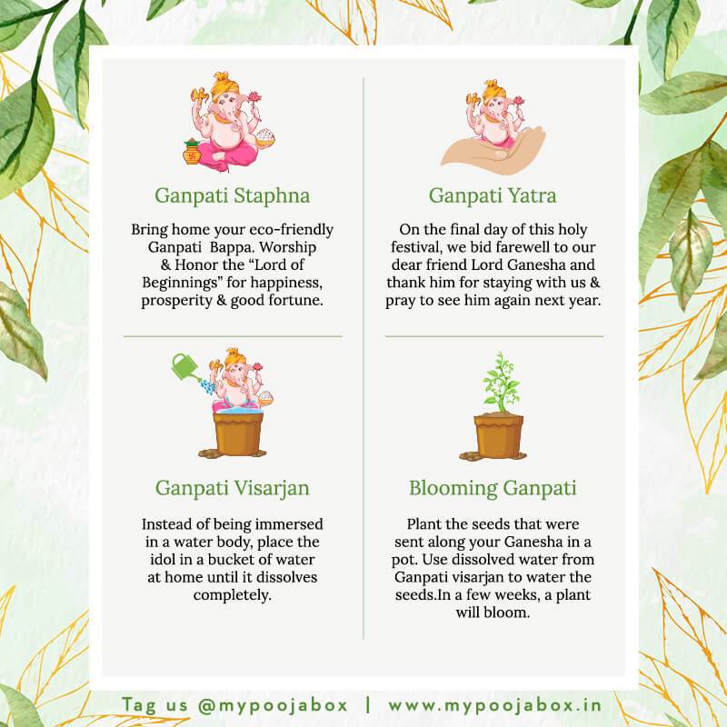 6INCH Shambhu Eco-Friendly Ganpati | Plant-A-Ganesha