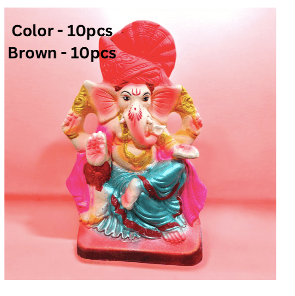10INCH Sarjanshil Eco-Friendly Ganpati | Plant-A-Ganesha