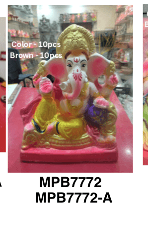 10INCH Aditijaya Eco-Friendly Ganpati | Plant-A-Ganesha